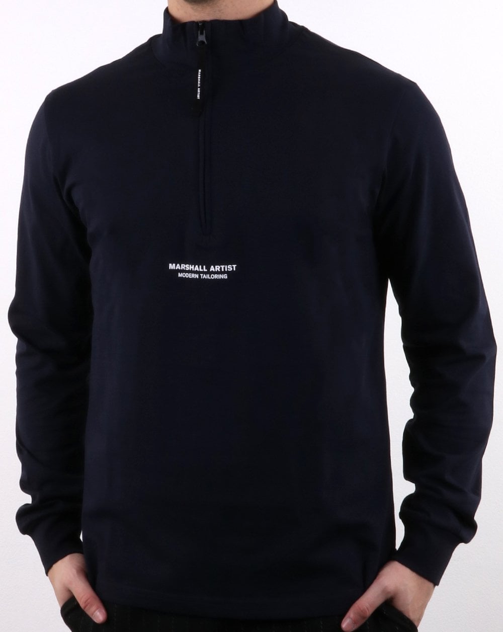 Marshall Artist Siren Funnel Neck Navy