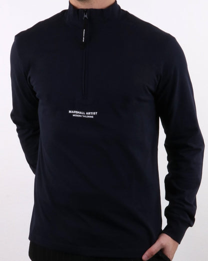Marshall Artist Siren Funnel Neck Navy