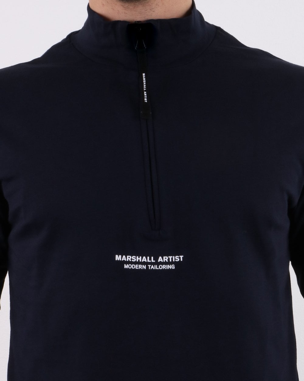 Marshall Artist Siren Funnel Neck Navy