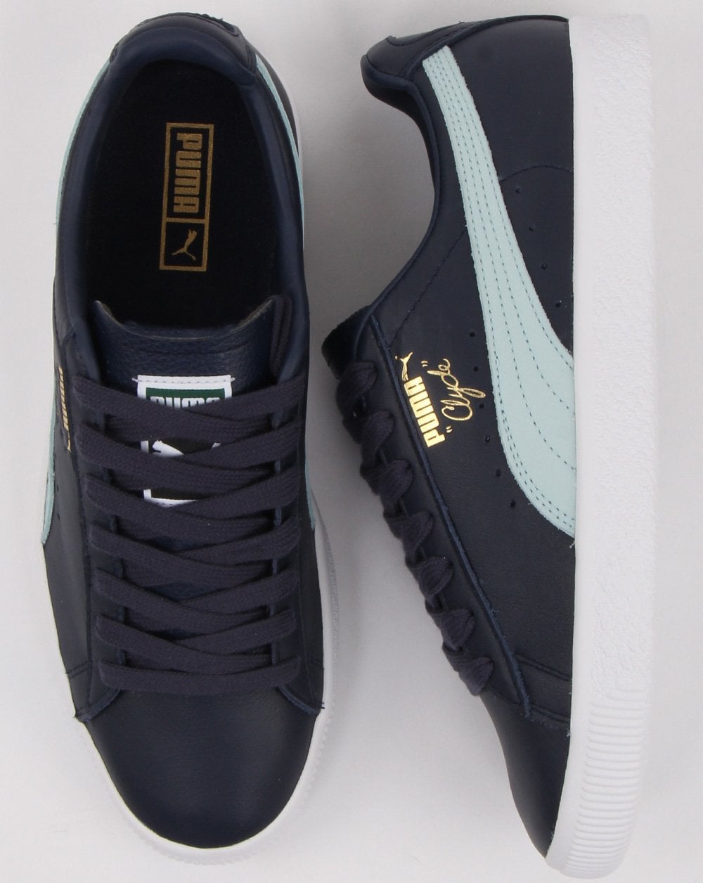 Puma Clyde Core Trainers Navy/blue