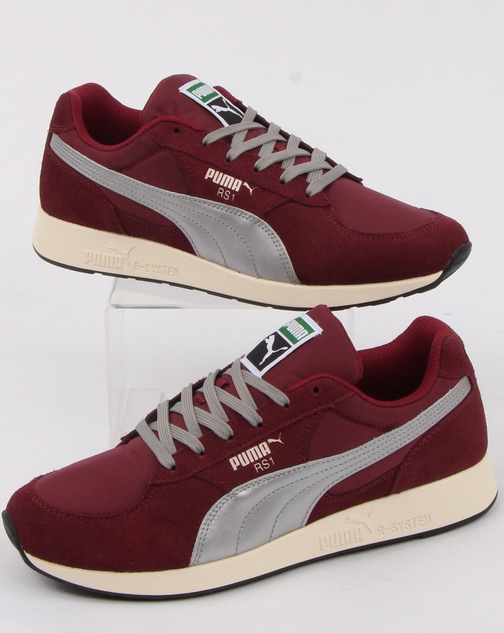 Puma Rs-1 Cc Trainer Burgundy/silver