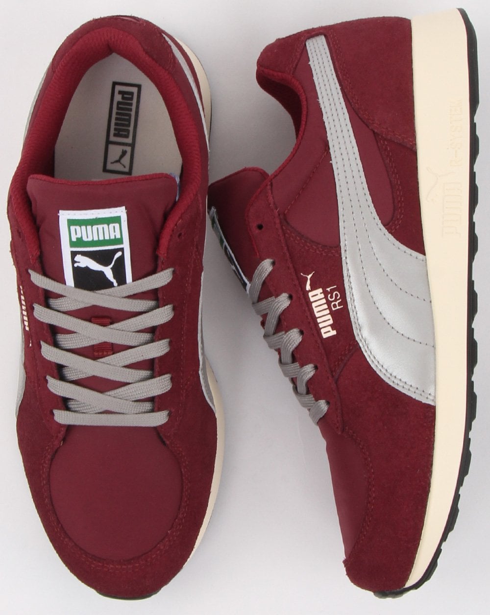 Puma Rs-1 Cc Trainer Burgundy/silver