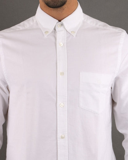 Aquascutum Bevan Oxford Shirt White