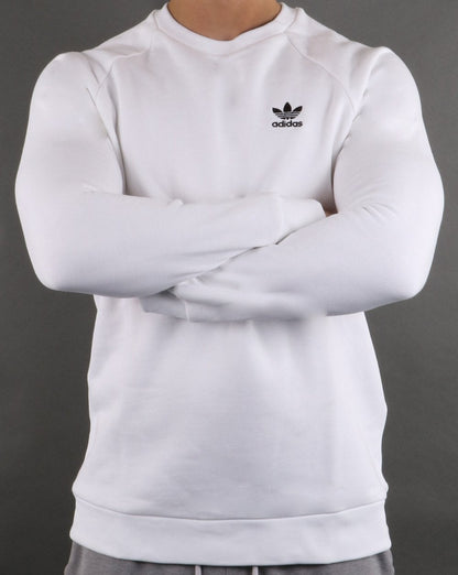 Adidas Originals Essential Crew Sweat White