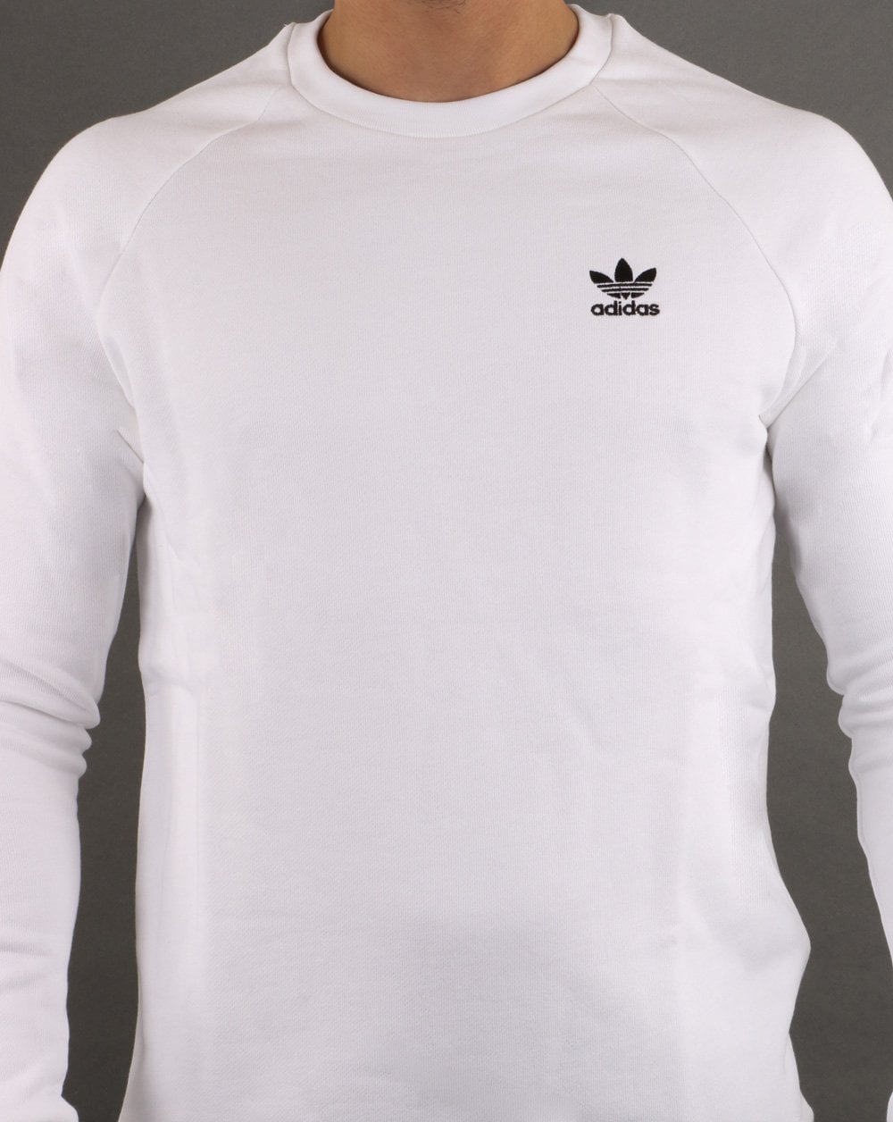 Adidas Originals Essential Crew Sweat White