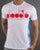 Diadora 5palle Offside T-shirt Super White/carmine Red