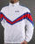 Diadora 1/2 Zip Jacket Super White/carmine Red