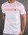 Lyle And Scott Colour Block T-shirt White/Pink