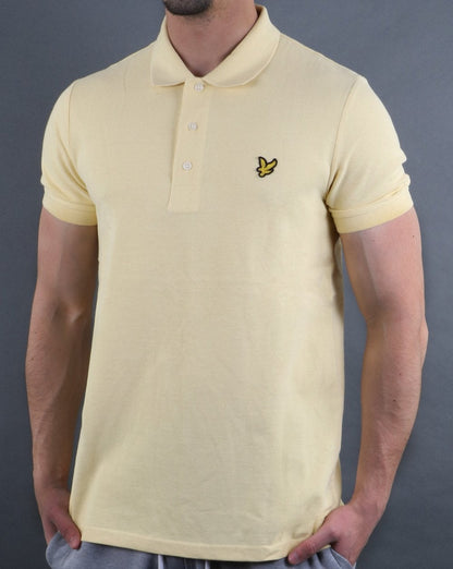 Lyle And Scott Polo Shirt Vanilla Cream