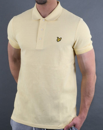 Lyle And Scott Polo Shirt Vanilla Cream