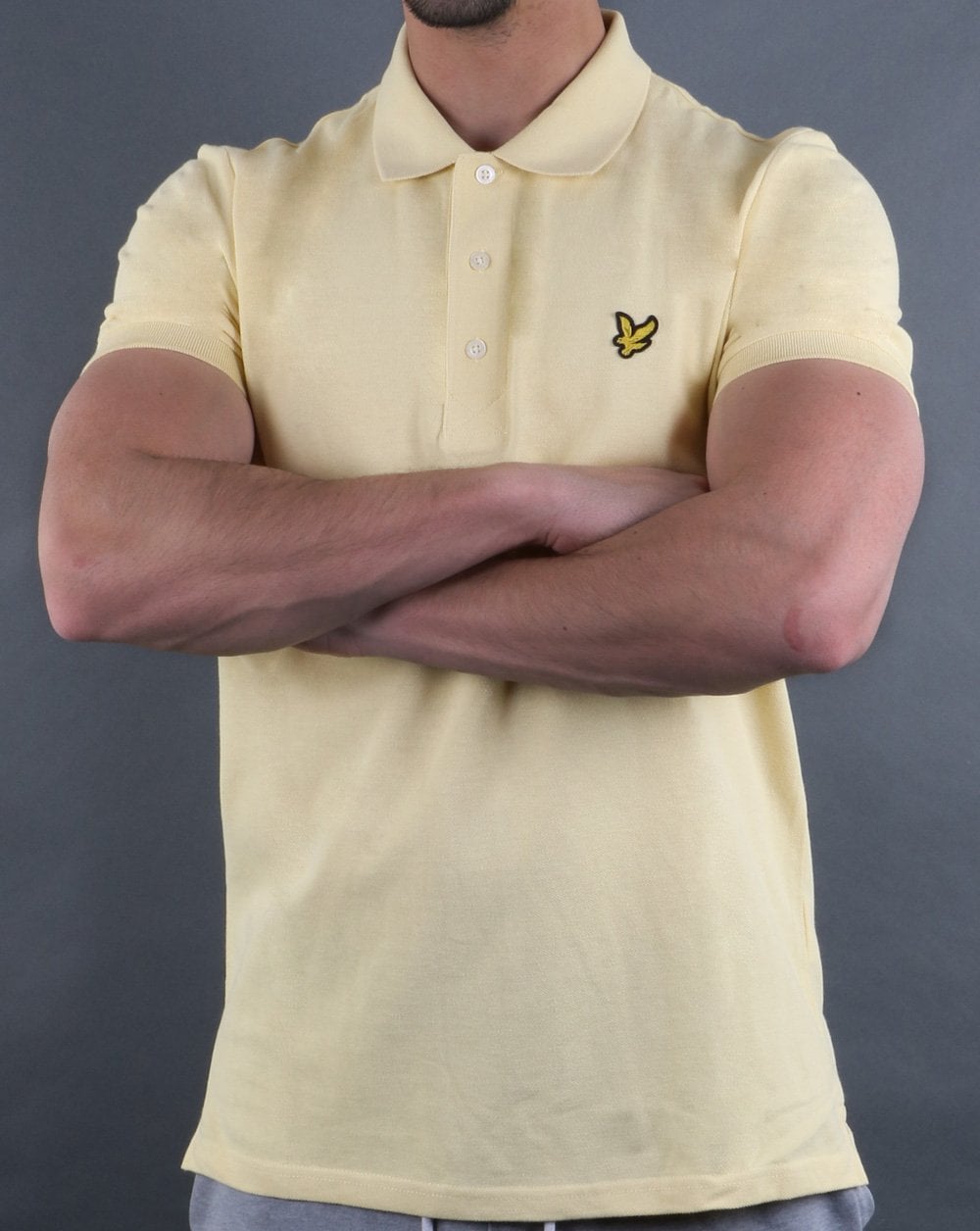 Lyle And Scott Polo Shirt Vanilla Cream