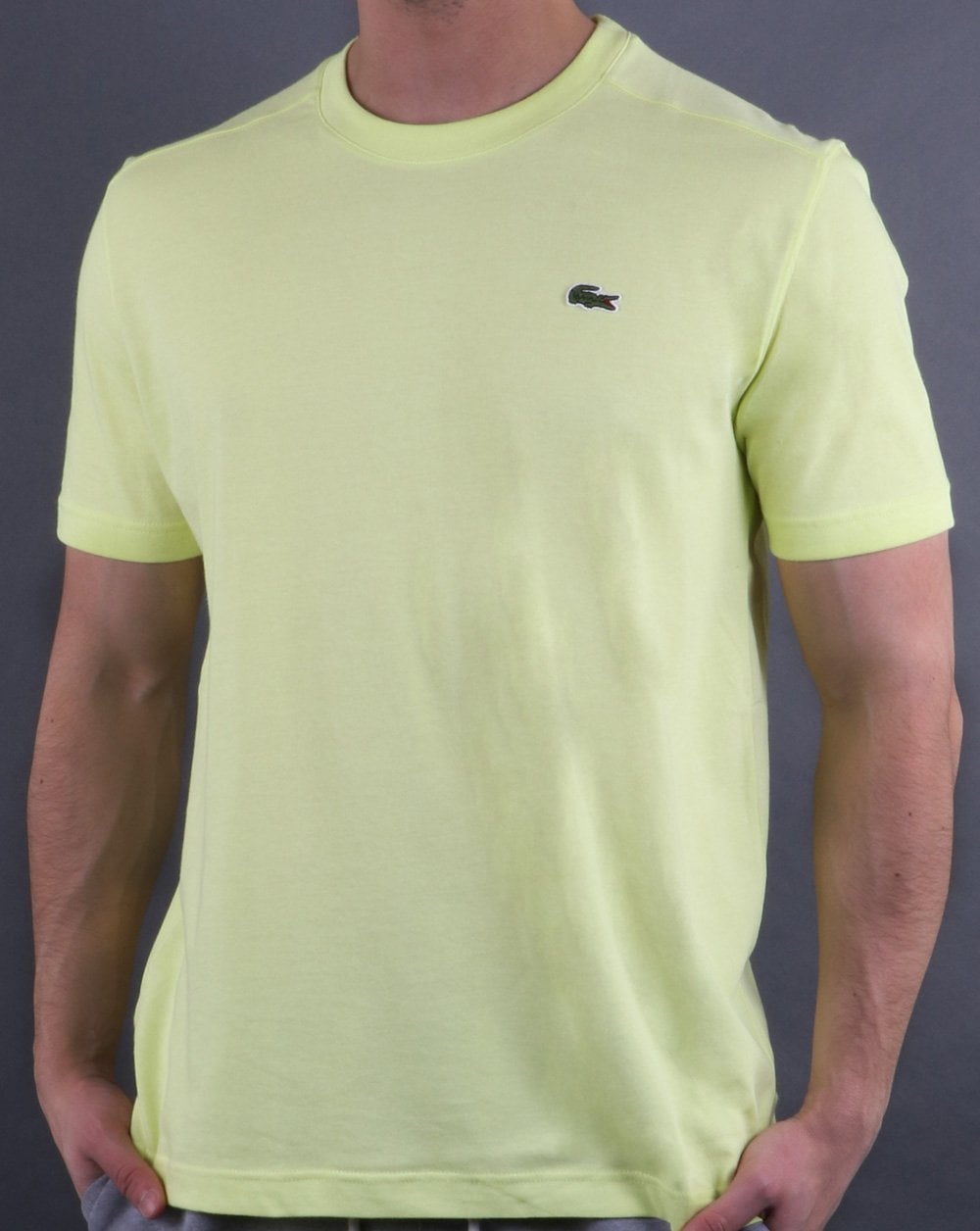 Lacoste Crew Neck T-shirt Yellow