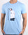 80s Casuals Liam Manchester T Shirt Sky Blue