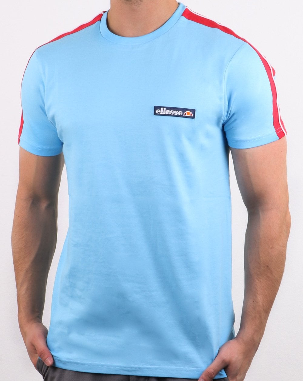 Ellesse Pianto T Shirt Light Blue