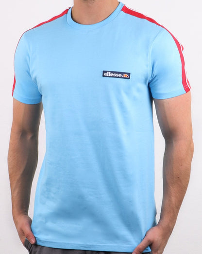 Ellesse Pianto T Shirt Light Blue