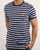 Ellesse Stripe T Shirt Navy