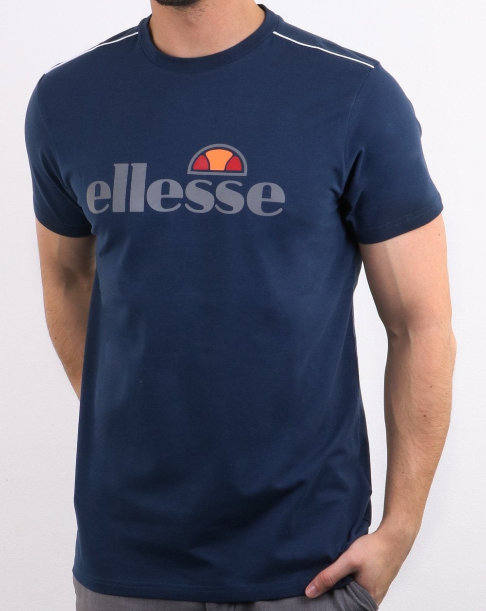 Ellesse Giniti T Shirt Navy