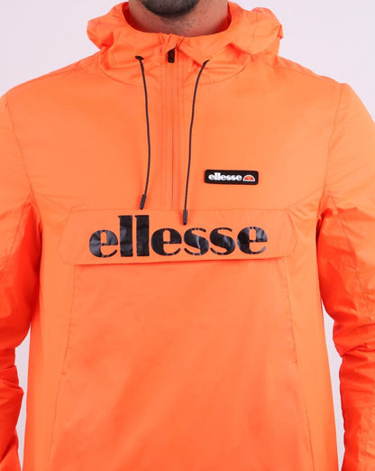 Ellesse Quarter Zip Jacket Brilliant Orange