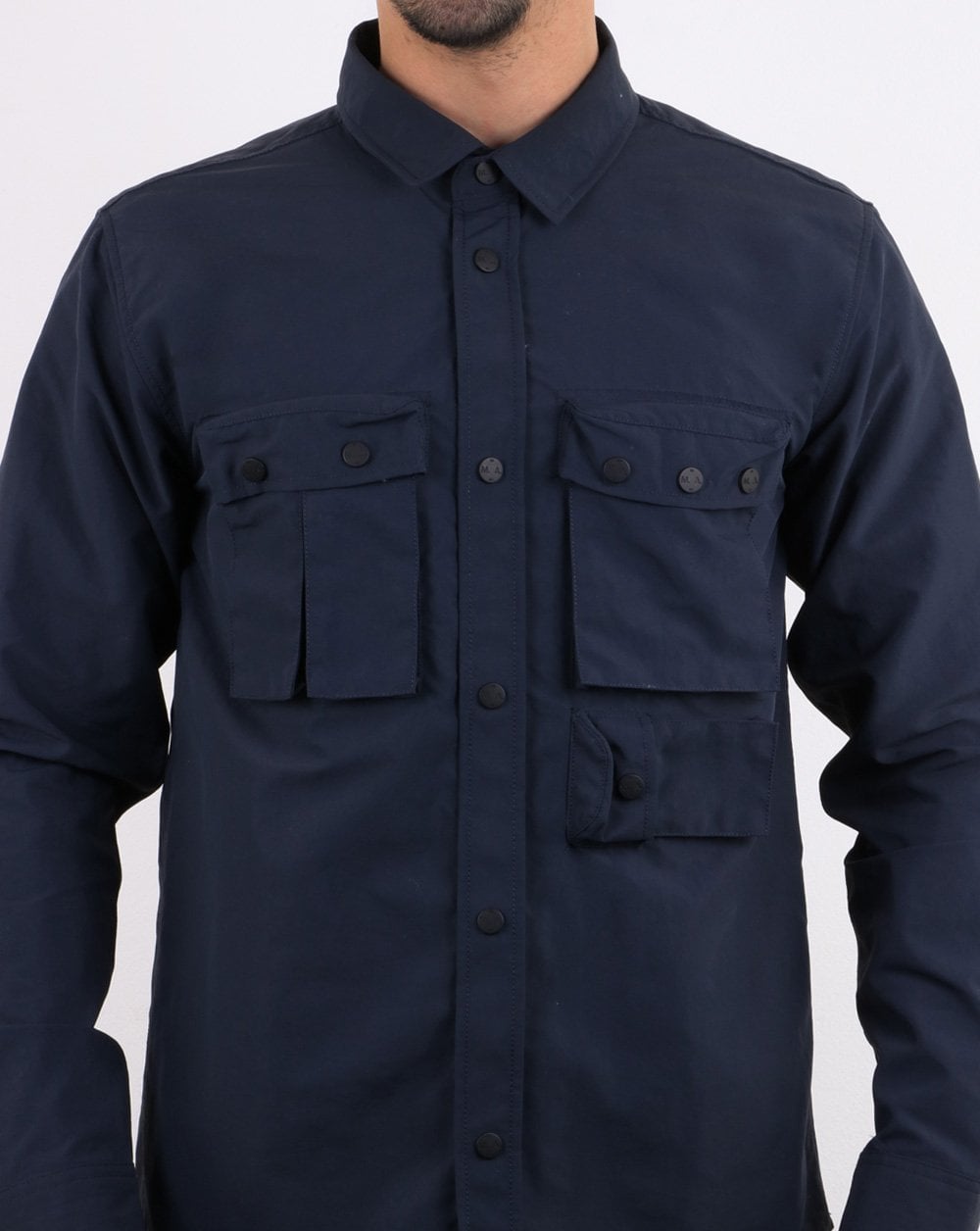 Marshall Artist Hiking Overshirt Navy