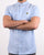 Lyle And Scott Short Sleeve Oxford Riviera Pale Blue Shirt