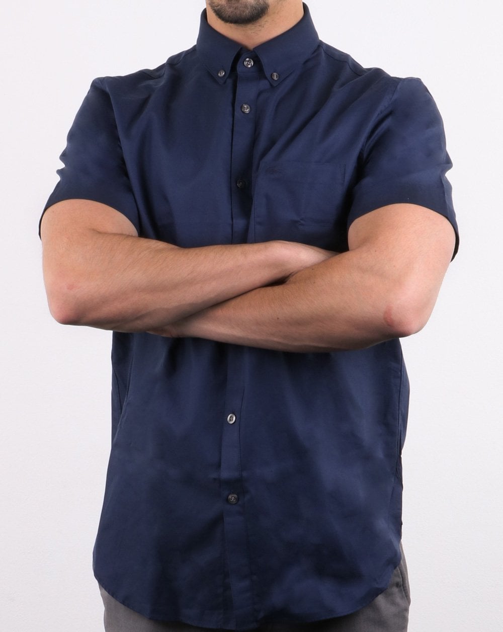 Lacoste Short Sleeve Shirt Navy