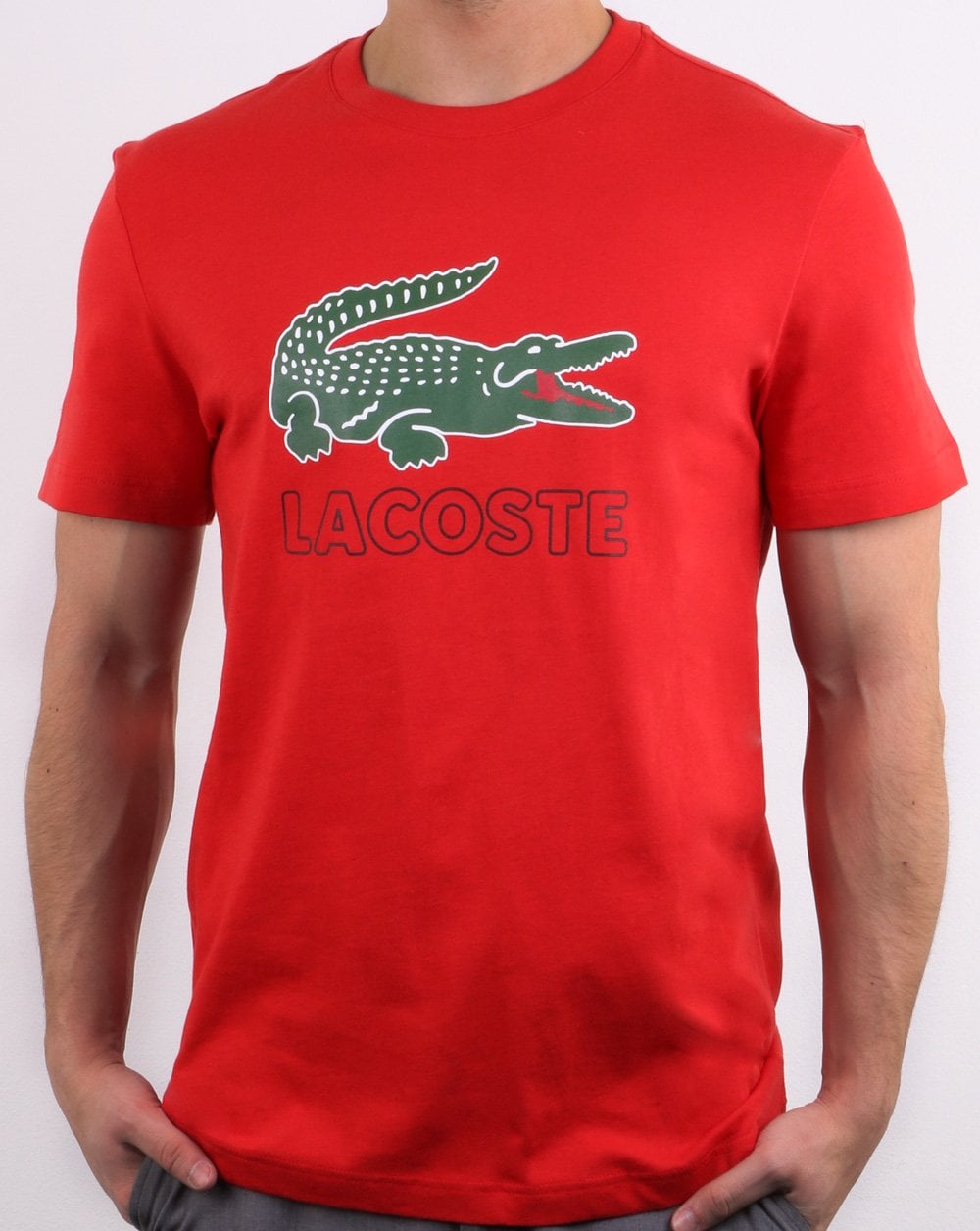 Lacoste Logo T-shirt Red