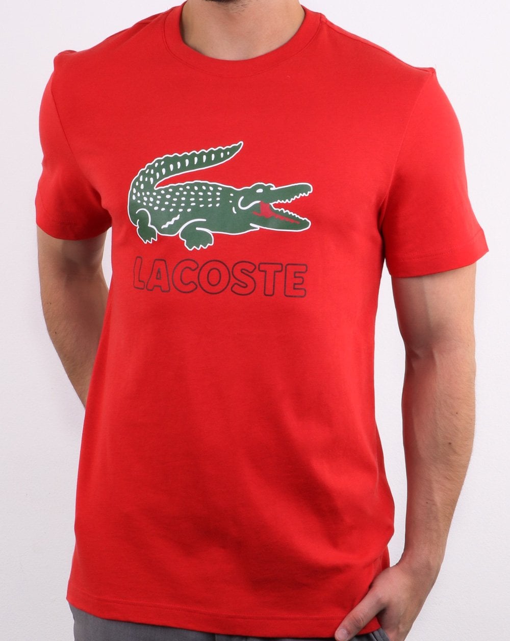 Lacoste Logo T-shirt Red
