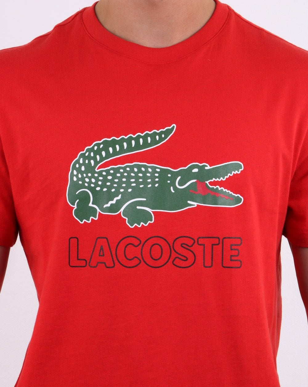 Lacoste Logo T-shirt Red