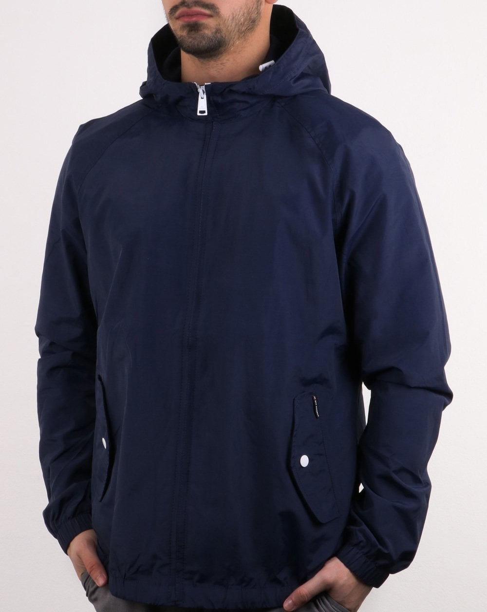 Ben Sherman Hooded Jacket Navy