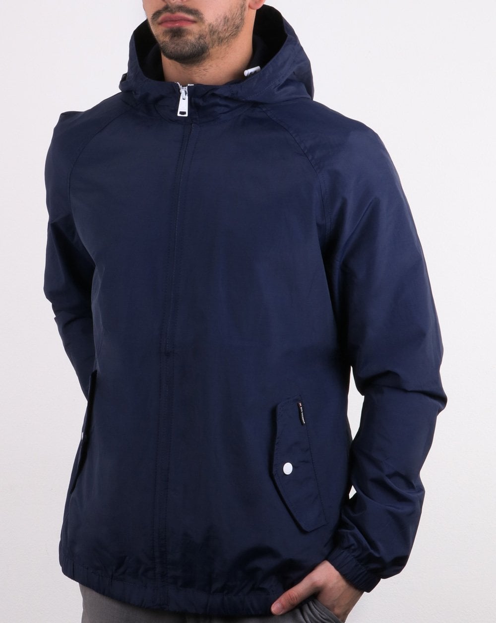 Ben Sherman Hooded Jacket Navy