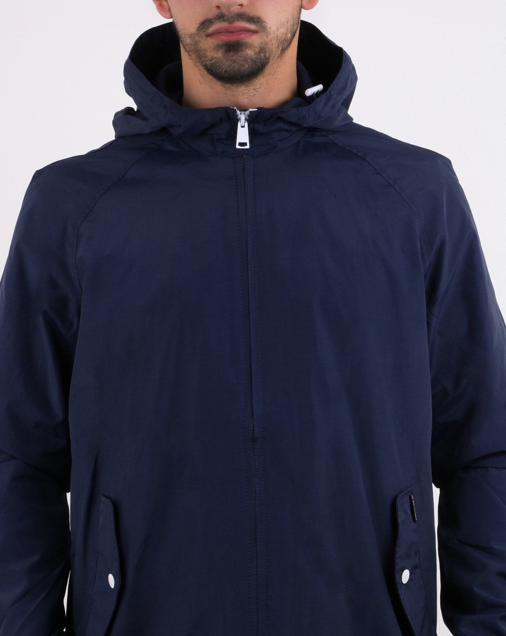Ben Sherman Hooded Jacket Navy