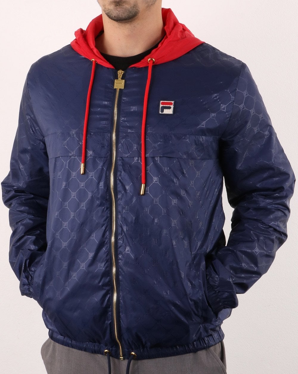 Fila Vintage Copper Jacket Navy/Red