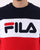 Fila Logo Vintage Brock Sweatshirt Navy Red white