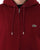 Lacoste Hooded Full Zip Sweatshirt Deep Red