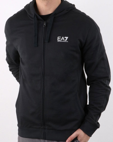 Emporio Armani EA7 Core Logo Hooded Sweat DK Navy