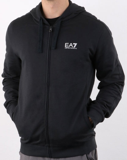 Emporio Armani EA7 Core Logo Hooded Sweat DK Navy