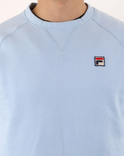 Fila Vintage Pozzi Crew Sweat Soft Sky