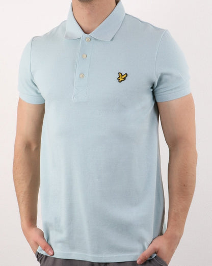 Lyle And Scott Polo Shirt Light Blue Shore