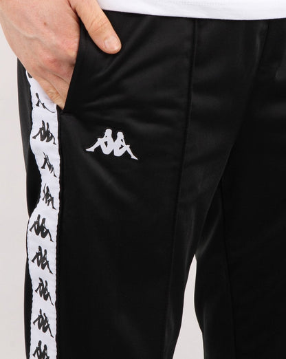 Kappa Astoria Track Pants Black/white