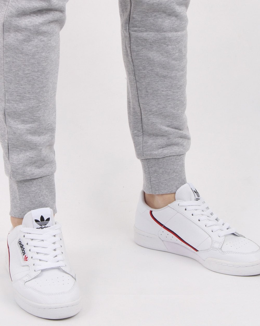 Lacoste Cuffed Slim Track Pants Grey