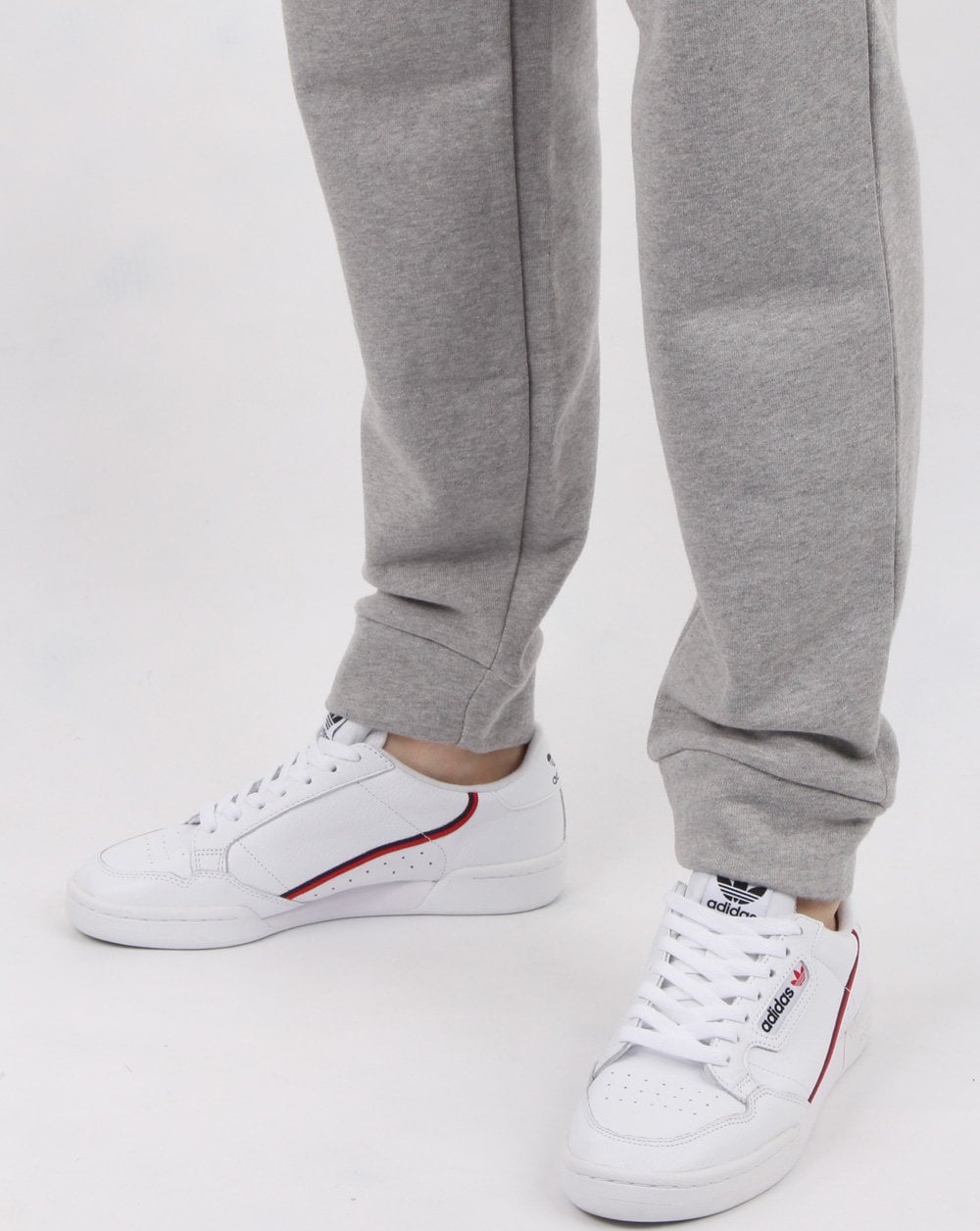 Adidas Originals Trefoil Joggers Grey Heather