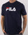 Fila Vintage Eagle T Shirt Navy