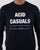 Weekend Offender Acid Casual Sweat Navy
