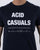 Weekend Offender Acid Casuals T-shirt Navy
