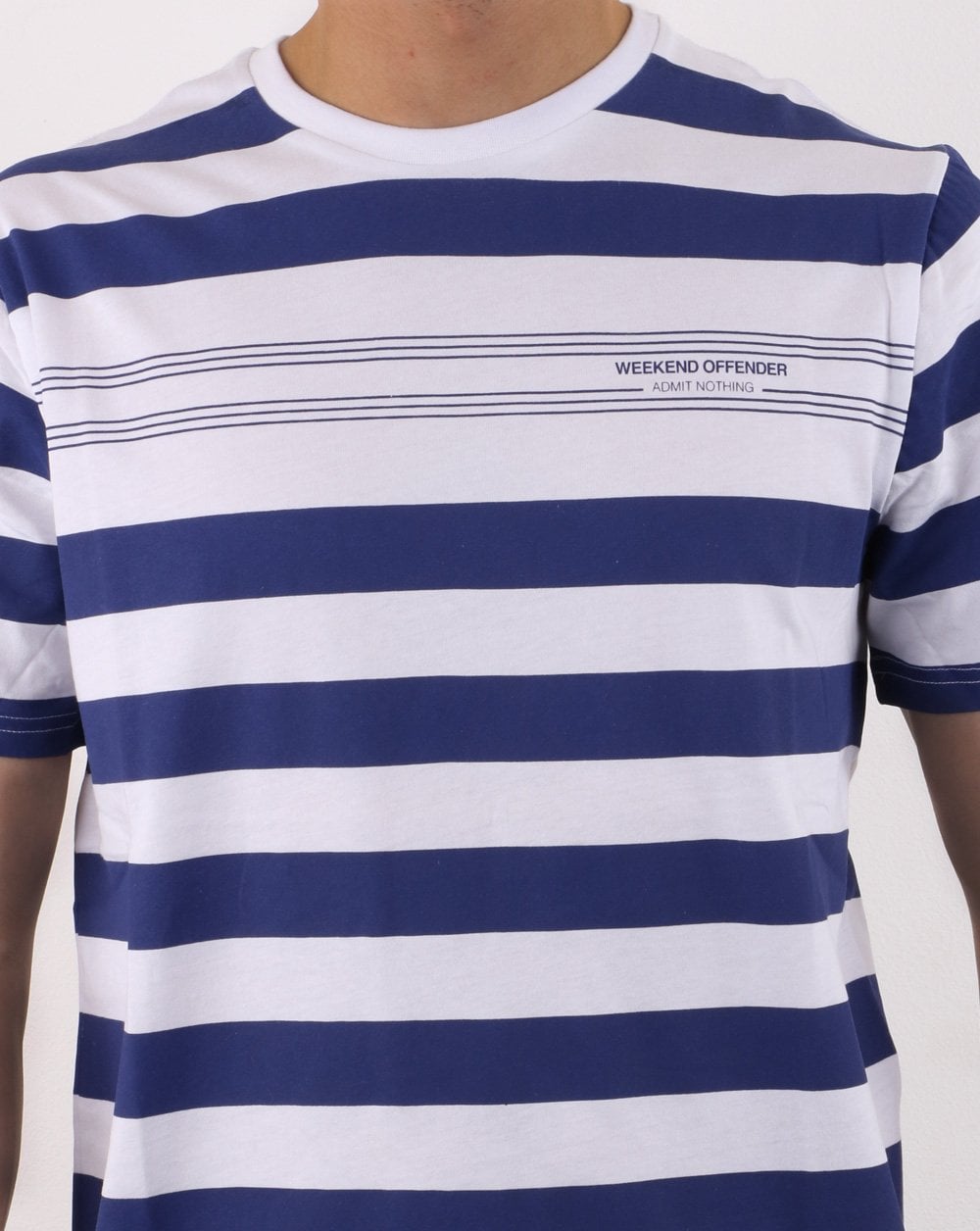 Weekend Offender Stripes T-shirt White