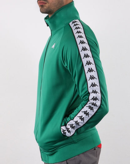 Kappa Anniston Banda Jacket Green/White