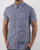 Ben Sherman Gingham Short Sleeve Shirt Dark Blue