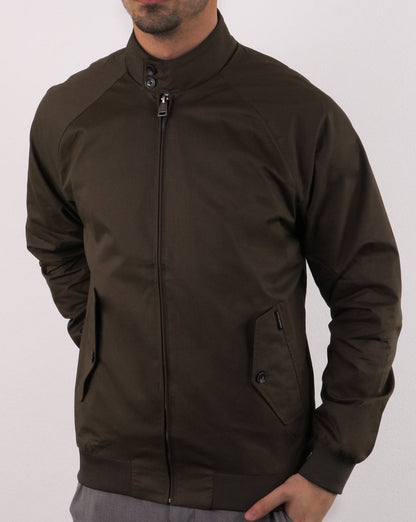 Ben Sherman Harrington Jacket Dark Green