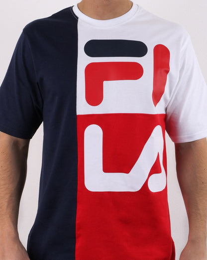 Fila Vintage Indo T Shirt Navy