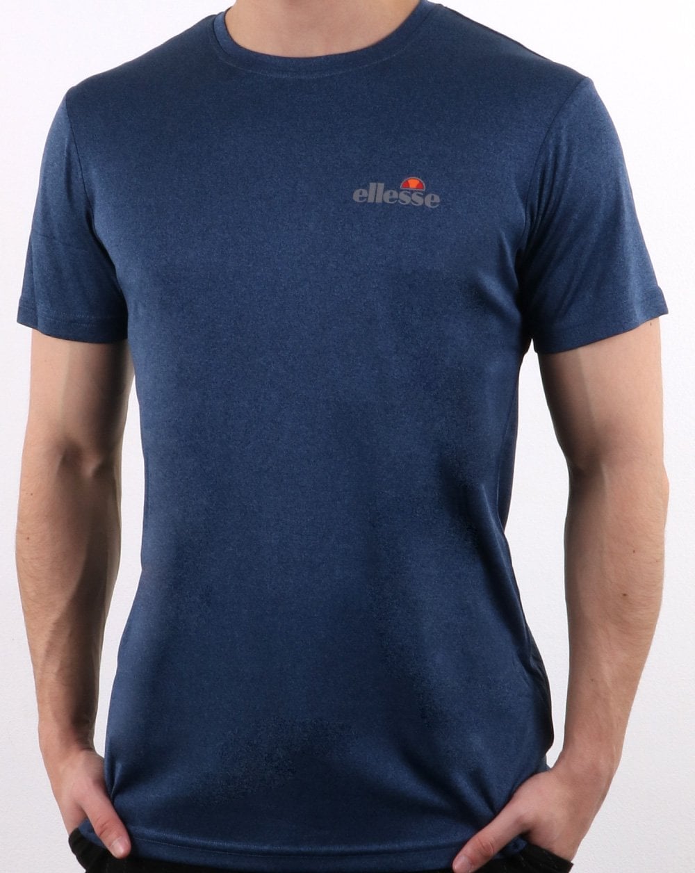 Ellesse Sport T Shirt Navy Marl
